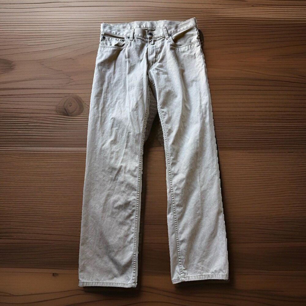 🔥🧸Polo Ralph Lauren Mens 33x32 Pants Denim Jeans Khaki Preppy Casual Comfort